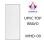 บานประตู ยูพีวีซี TOP รุ่น Bravo WMD-00 (เฉพาะบาน)