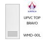 บานประตู ยูพีวีซี TOP รุ่น Bravo WMD-00L (เฉพาะบาน)